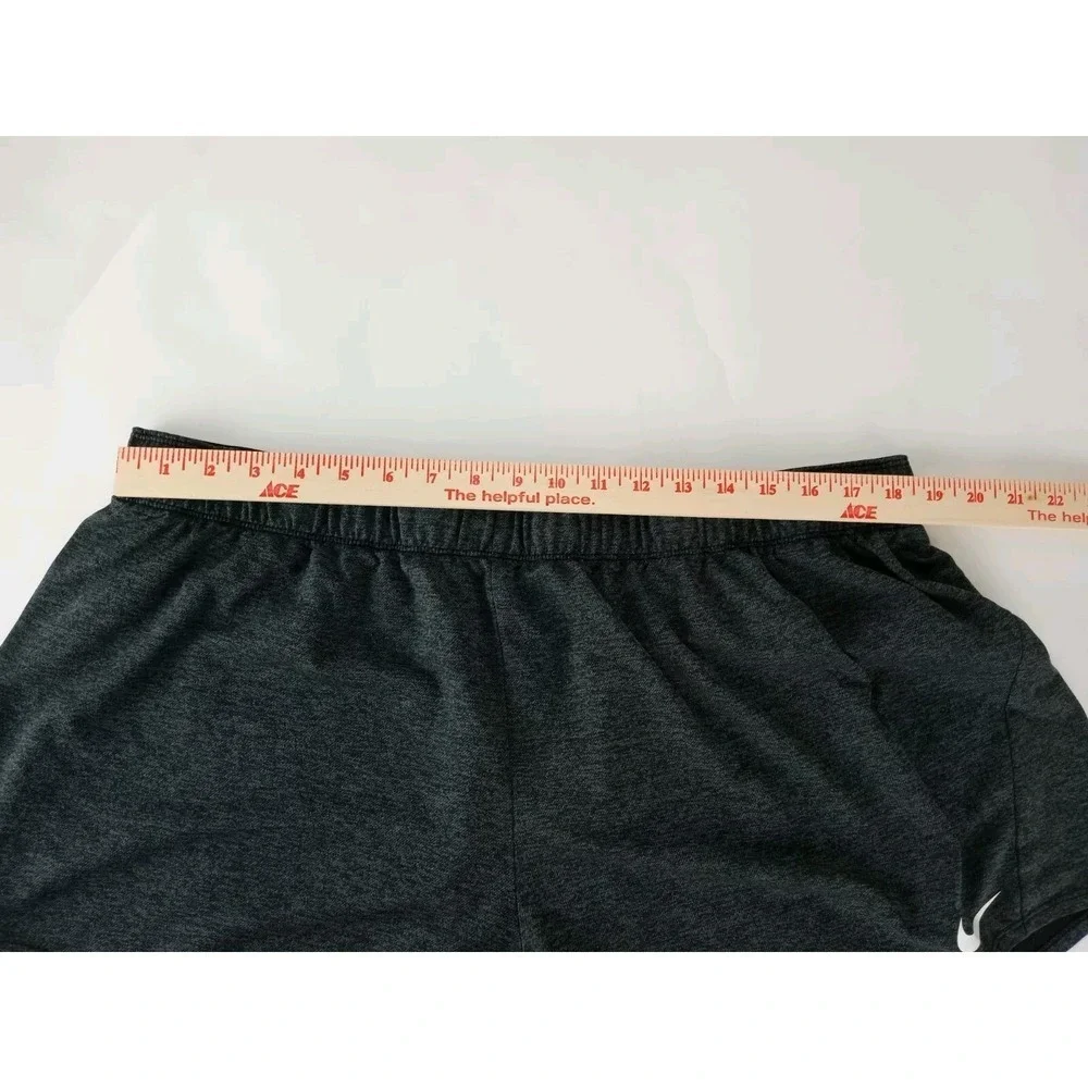 Nike Dri-Fit Athletic Shorts‎ Drawstring Waist Black Women's Sz 2X